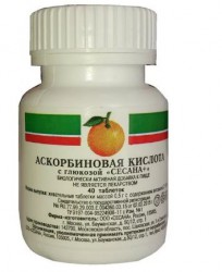 Аскорбиновая кислота с глюкозой, табл. 500 мг №40