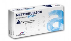 Метронидазол супп. ваг. 500 мг 10 шт.